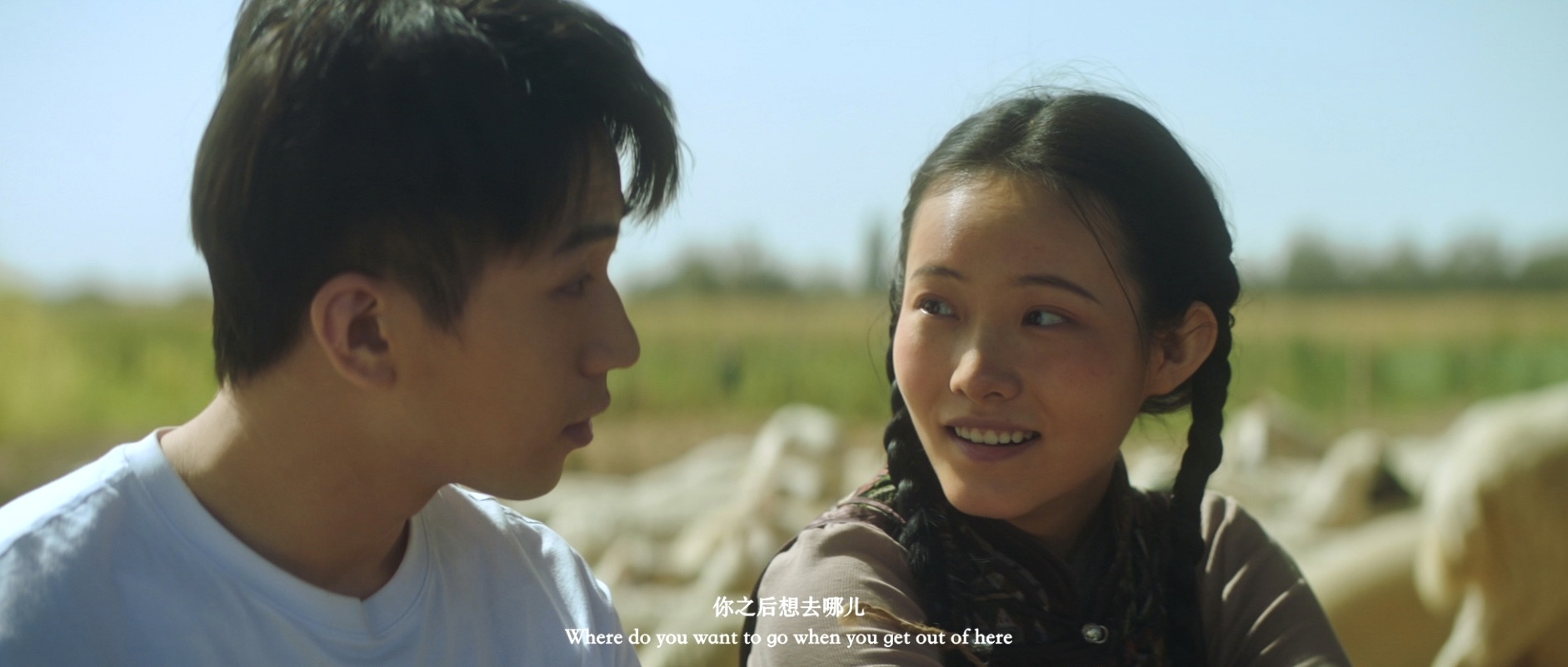 男女主角的近距离相处